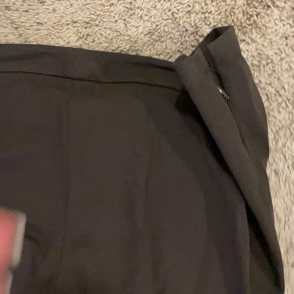 Vince black high rise stretch pants ankle zip 6 - Picture 5 of 5